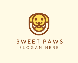 Cute - Cute Puppy Dog logo design