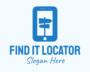 Mobile Phone Locator logo design