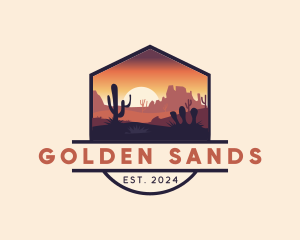 West Desert Landscape logo design