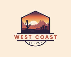 West Desert Landscape logo design