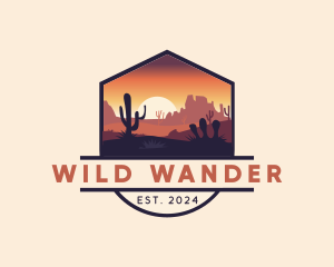 West Desert Landscape logo design