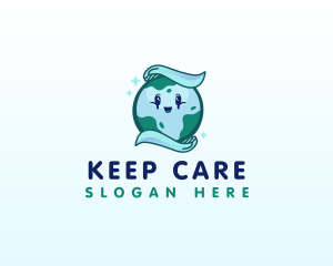 Earth Globe Care logo design