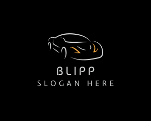 Racer - Race Car Vehicle logo design