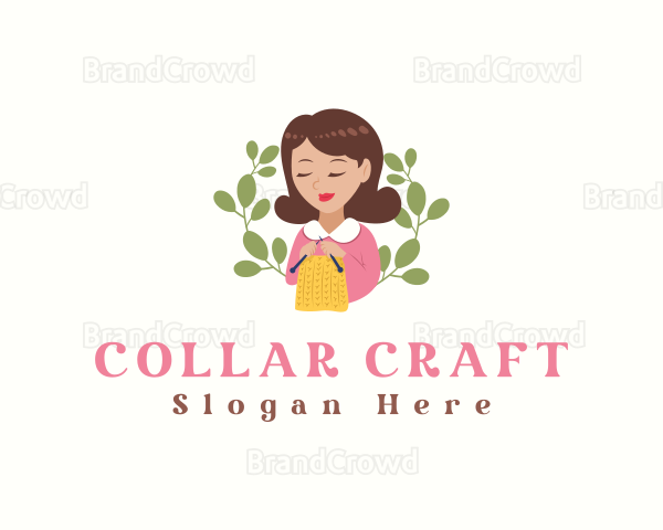 Knit Crochet Lady Logo