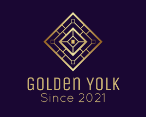 Golden Maze Hotel  logo design