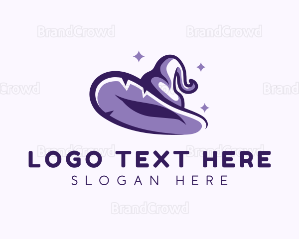 Wizard Magical Hat Logo