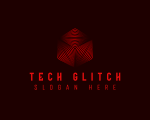 Tech Cyber Cube logo design