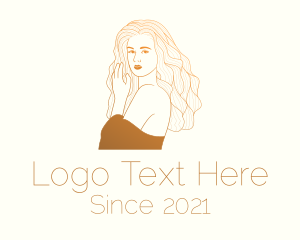 Teenager - Woman Makeup Artist logo design