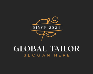 Tailor Fashion Dressmaker logo design