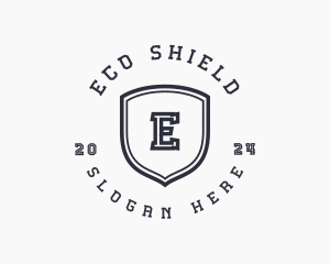 Sports Varsity Shield logo design