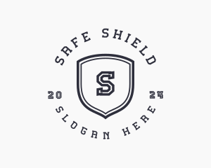 Sports Varsity Shield logo design