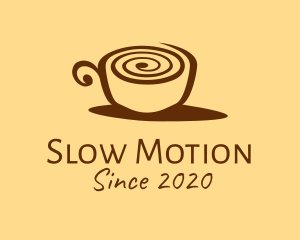 Snail Coffee Cup  logo design