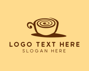 Swirl - Swirl Coffee Cup logo design