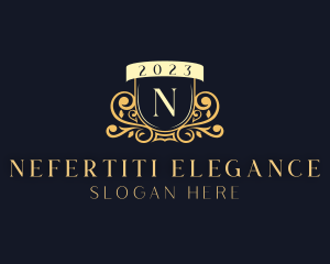 Elegant Royal Shield logo design