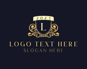 University - Elegant Royal Shield logo design