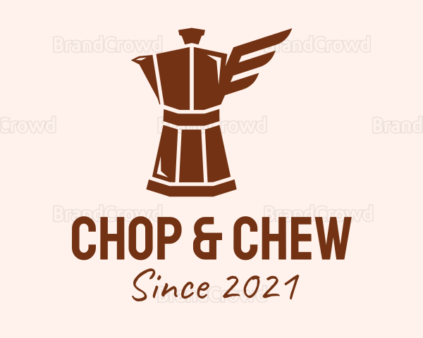 Brown Wings Carafe Logo