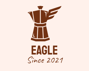 Brown - Brown Wings Carafe logo design