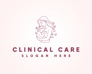 Motherhood Parental Care logo design