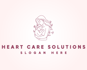 Motherhood Parental Care logo design