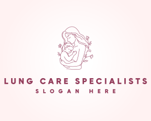 Motherhood Parental Care logo design