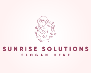 Motherhood Parental Care logo design