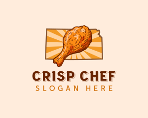 Kansas Fried Chicken logo design