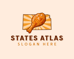 Kansas Fried Chicken logo design