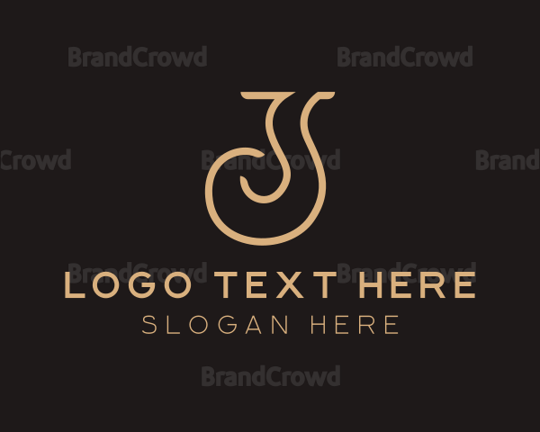 Creative Minimalist Company Letter J Logo