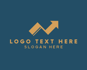 Digital Marketing - Marketing Arrow Letter N logo design