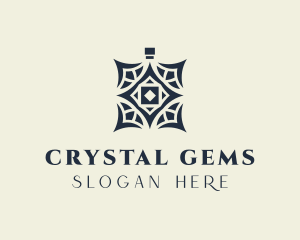 Luxury Diamond Perfume logo design