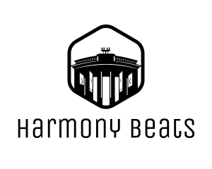 Trip - Germany Brandenburg Gate logo design