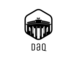 Structure - Germany Brandenburg Gate logo design