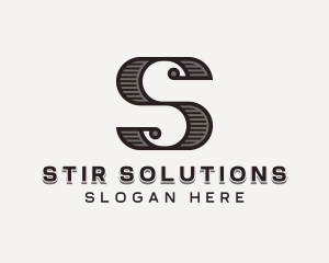 Artisanal Studio Letter S logo design