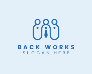 Coworking Employee Job  logo design