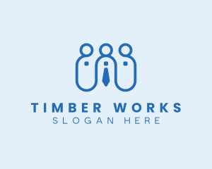 Coworking Employee Job  logo design