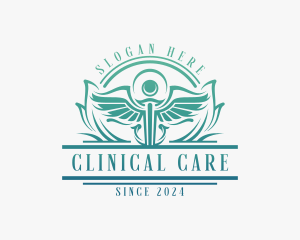 Medical Caduceus Pharmacy logo design