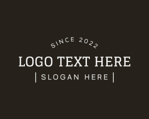 Clean Classic Wordmark Logo