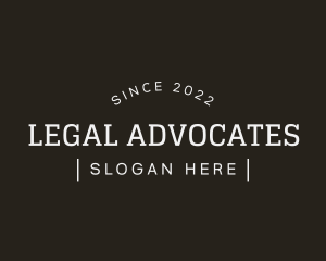 Legal Commercial Brand logo design