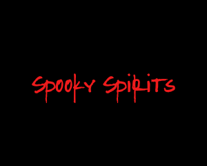 Bloody Horror Spooky logo design