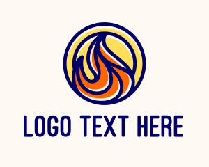 Solar - Solar Fire Energy logo design