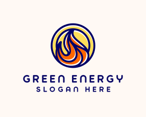 Solar Fire Energy logo design