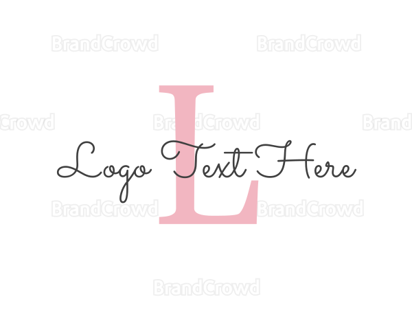 Classy Feminine Fashion Logo