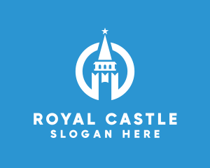 Castle - Modern Tower Castle logo design