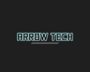 Cyberpunk Tech Gaming logo design