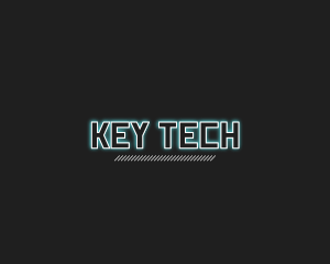 Cyberpunk Tech Gaming logo design