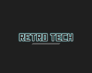 Cyberpunk Tech Gaming logo design