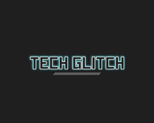 Cyberpunk Tech Gaming logo design