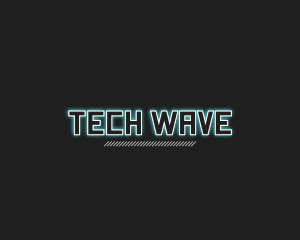 Cyberpunk Tech Gaming logo design