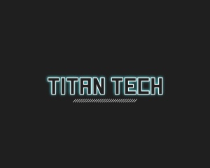 Cyberpunk Tech Gaming logo design