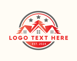 Residential - Roof House Realty logo design